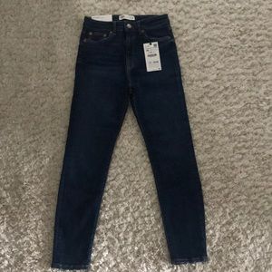The 80’s High Waist Jean in a Deep Blue